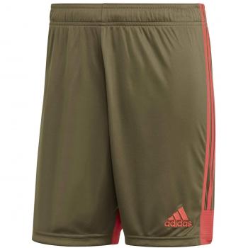 adidas TASTIGO19 SHO Pantalones Cortos de Deporte, Hombre, Raw Khaki/Shock Red, 7-8Y