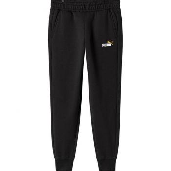 Pantalones Deportivos Puma Essentials+ 2 Col Logo para Hombre en Negro