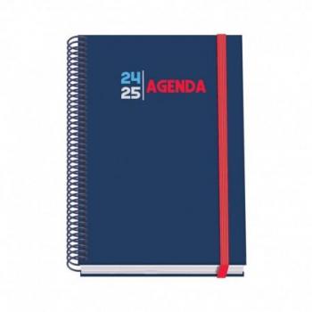 AGENDA ESCOLAR (2024-25) DOHE PRIME WIRE-O TAPA EXTRADURA A5 150X210 S/V CON GOMA SELECT