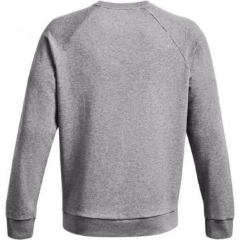 Under Armour Men's Rival Fleece Crew Sweatshirt (Grey) - Size: 44/Regular