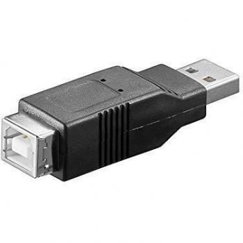 Adaptador USB Tipo A Macho a Tipo B Hembra