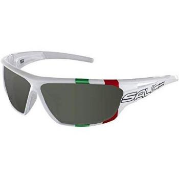 Salice 002 ITA Q White/Green Men's Sunglasses Standard Size