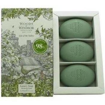 Woods of Windsor Lily of the Valley Fine English Soap 3 x 60g
