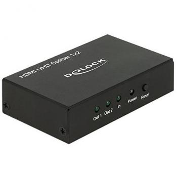 Delock 18682 HDMI UHD Splitter 1x2 Ports 4K/60Hz