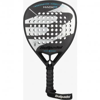 Bullpadel Hack 03 2023 Pala de Pádel - Negra - Paquito Navarro Signature Model