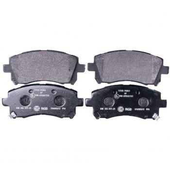 HELLA 8DB 355 017-291 Brake Pad Set, disc brake - T3125
