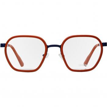Karun Mara KAUF0415 Men's Eyeglasses Orange Size 51 - Frame Only - Blue Light Block Available