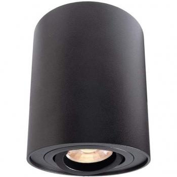 Lámpara de Techo Superficial Bengala Deko-Light 348022, 1x máx. 50 W, GU10, negra, IP 20
