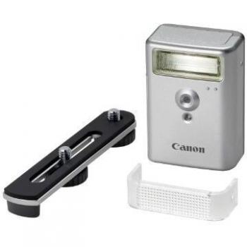 Canon HF-DC2 - Flash con Zapata para Canon IXUS 1100 HS, Plateado