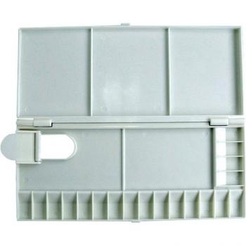 Tristar paleta de acuarela pintura 23 x 11 cm blanco