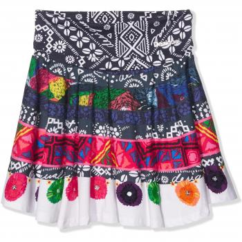 Desigual FAL_ARGENÇOLA, Falda para Niños, Blanco