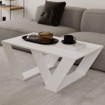 Mesa de Centro Trivial Color Blanco 110x40x60CM Comedor