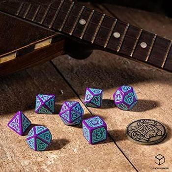 Caja de Dados + Moneda The Witcher Poetry (7)