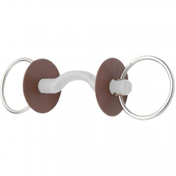 Beris Gebiss Zungenbogenstange Hard - Filete para caballo, color gris, talla DE: 6cm