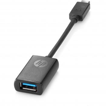 HP Adaptador USB-C, Color Negro negro negro