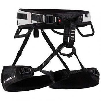 Mammut Ophir 3 Slide Men's Rock Climbing Harness, XL Black/Marble