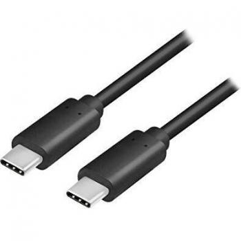 Cable USB-C a USB-C de 0,5 metros USB 3.1 Gen2 con Velocidad de Transferencia de 10 Gbit/s - Color Negro