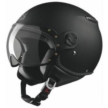 Casco Jet Bayard XP 22, color negro opaco, talla L