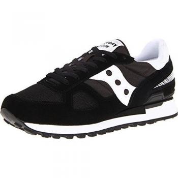 Saucony Originals Shadow Original Vintage Black & White Sneakers for Men Size 12 US (46.5 EU)