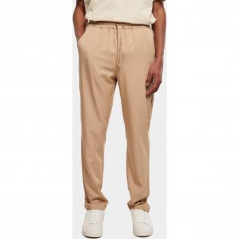 Urban Classics XL Tapered Jogger Pants in Unionbeige