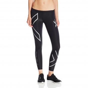 2XU  - Medias de compresión de running para mujer, tamaño M, color negro