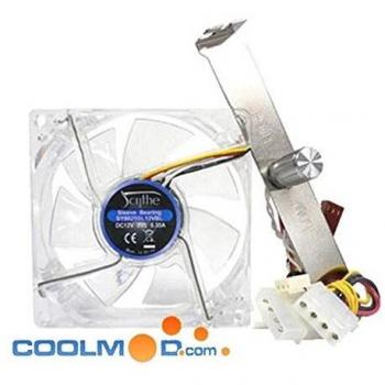 Scythe con Potenciometro Led Azul - Ventilador 9 cm