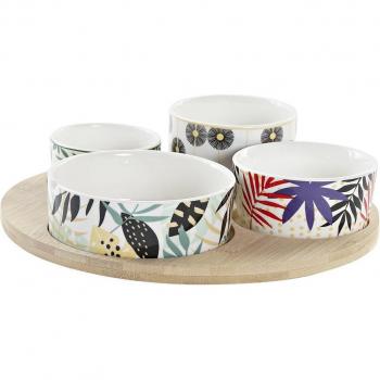 Tabla de Aperitivo Set de 5 Gres Tropical