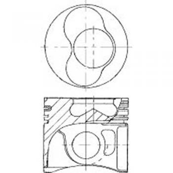 Nüral 87-114907-66 pistón
