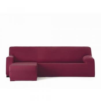 Funda Chaise Longue Brazo Corto Izquierdo Bielástica Bronx Burdeos 110 x 110 x 310 cm