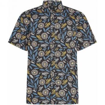 Camisa O'Neill Originals Eco Standard Leaf Leaves Hombre - Camisa de manga larga, diseño con estampado de hojas, fabricada con materiales ecológicos, corte regular fit, tejido ligero y transpirable