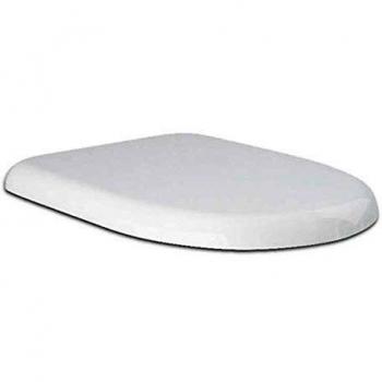Asiento de WC Tonique Blanco con tapa y bisagras de alta calidad