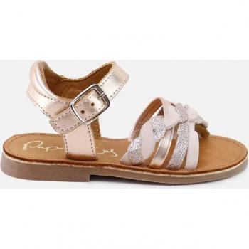 Sandalias de niña Eli 1957 en piel con trenza
