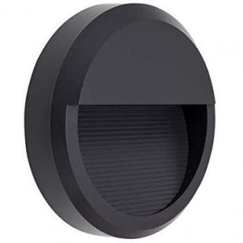 Aplique Exterior led8w 4000k Lordelo Gris Oscuro Fabrilamp