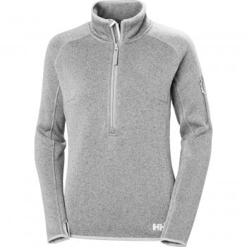 Helly Hansen Women's Varde 1/2 Zip Fleece Jacket 2.0 - Grey Sparkle