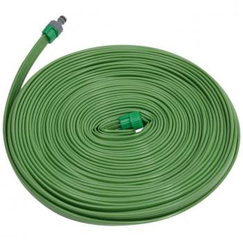 Manguera de riego 3 tubos PVC verde 7,5 m