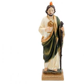 San Judas Tadeo figura 32cm. patrón de las causas difíciles resina peana