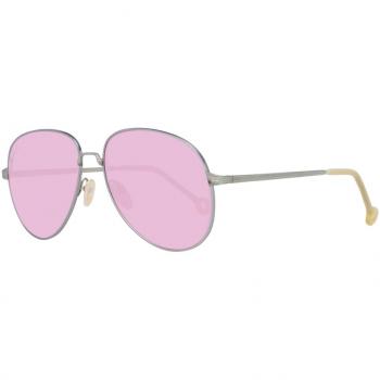 Hally & Son HS004S S01 Unisex Sunglasses Gold Size 61