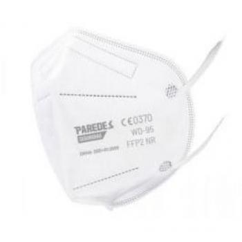 Mascarilla Autofiltrante Paredes FFP2 5 Capas Filtración 95% Color Blanco - Pack de 40 Unidades