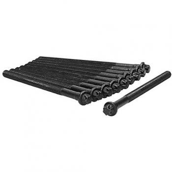 Juego de tornillos de culata AJUSA 81055800 - Incluye tornillos de alta calidad, fabricados en acero, con tratamiento anti-corrosión, diseñado para una instalación precisa y segura en motores específicos