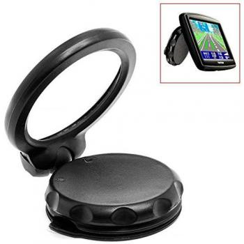 Soporte de Ventosa 360º Tipo Easyport para Navegador GPS TomTom One/XL/XXL Negro