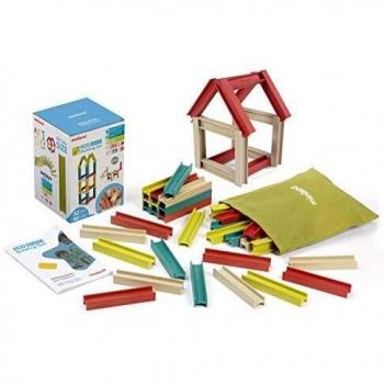 Miniland- Juego de contrucción de 32 Piezas con Materiales Eco