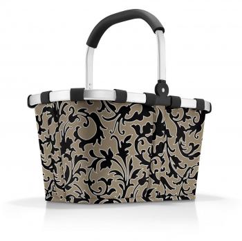 Cesta de la Compra Reisenthel Carrybag Baroque Marble 22L, Diseño Elegante y Resistente al Agua