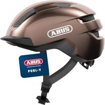 ABUS Purl-Y Metallic Copper Bicycle Helmet Size M (54-58 cm)