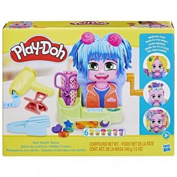 Play-Doh Hair Styling Salon Creative Playset with Accessories for Ages 3+