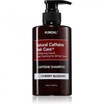 KUNDAL Natural Anti-Hair Loss Caffeine Shampoo with Cherry Blossom - 500ml