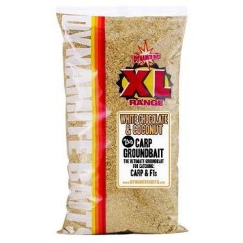 Dynamite baits xl range white chocolate and coconut 2kg ground bait by dynamite baits