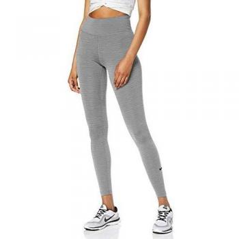 Nike W One Tght Sport Trousers, Mujer, Iron Grey/htr/Black, L