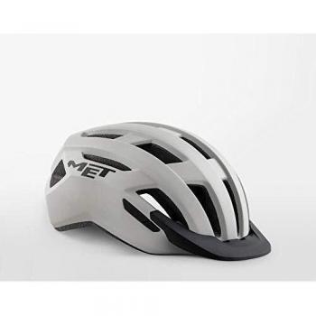 MET Casco All M(56-58), Adultos Unisex, Gris (Road Gris)