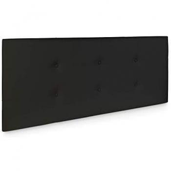 CABECERO Polipiel Deluxe Negro 140