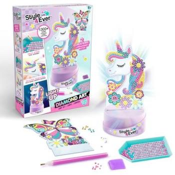 Set de Lámpara Artística con Diamantes - Estilo 4 Siempre - OFG299